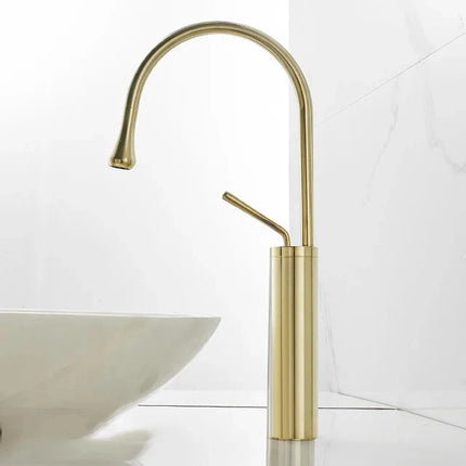 Bathroom Faucets, Single Hole Bathroom Faucet with 360 Swivel Spout – image 8