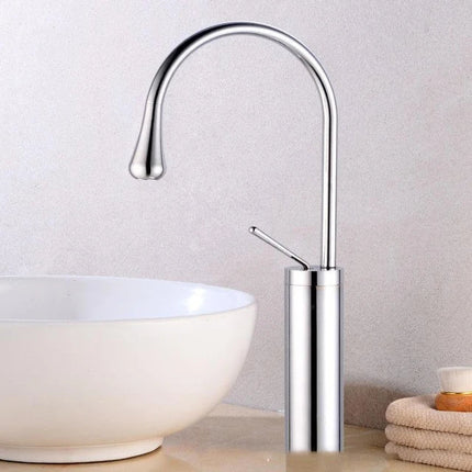 Bathroom Faucets, Single Hole Bathroom Faucet with 360 Swivel Spout – image 10
