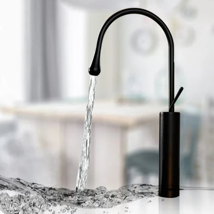 Bathroom Faucets, Single Hole Bathroom Faucet with 360 Swivel Spout, Modern Bathroom Sink Faucet for Vanity