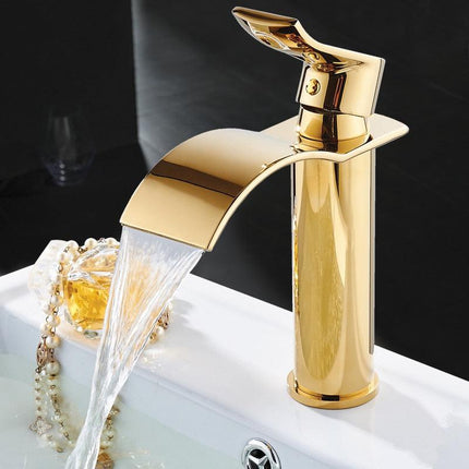 Bathroom Faucets, Brass Bathroom Sink Faucet with Single Handle
