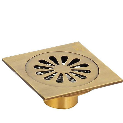 Shower Drain Cover, Decorative Floor Drain Grate in Square and Round Designs – image 17