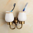 Bathroom Accessories in Antique Brass Sold Separately, Toilet Paper Holder, Towel Bar, Towel Ring, Robe Hook, Soap Dish