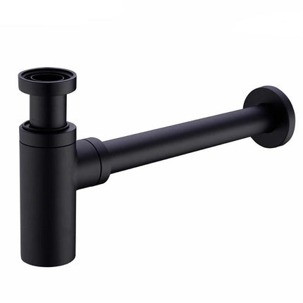 Bathroom Sink Drain Kit with Bottle Trap, Brass Pop Up Sink Stopper – image 6