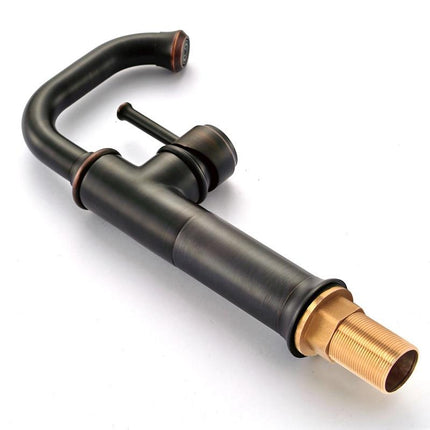 Single Hole Bathroom Faucet, Single Handle Bathroom Sink Faucet with Water Filter