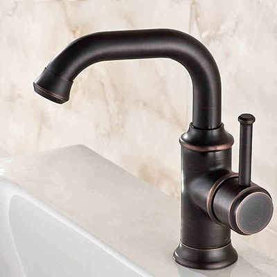 Single Hole Bathroom Faucet, Single Handle Bathroom Sink Faucet with Water Filter – image 5