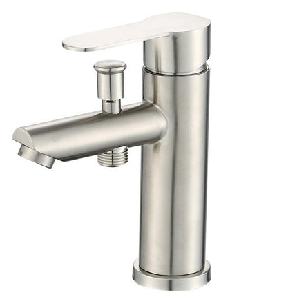 Pull Out Bathroom Faucet with Handheld Shower Head, Single Hole Bathroom Faucet – image 6