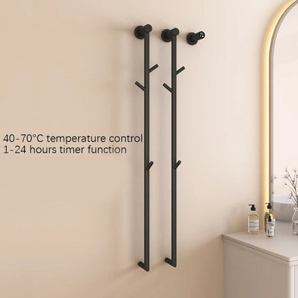 Towel Warmer for Bathroom, Heated Towel Rack in 304 Stainless Steel for Fast Drying – image 5