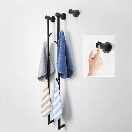 Towel Warmer for Bathroom, Wall Mounted Electric Towel Warmer, Heated Towel Rack in 304 Stainless Steel for Fast Drying