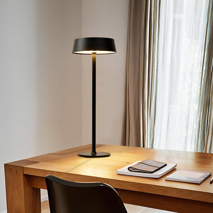Rechargeable Modern Table Lamp with Dimmable Touch Control | Cordless Design for Versatile Home Lighting
