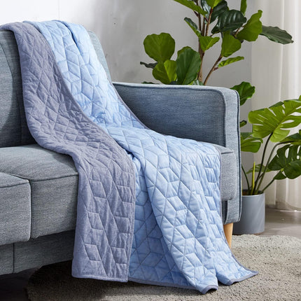Vepine Cooling Blanket | Lightweight Dual-Sided Design for Hot Sleepers - Cozy Summer Throw for Comfort and Breathability
