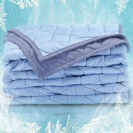Vepine Cooling Blanket | Lightweight Dual-Sided Design for Hot Sleepers - Cozy Summer Throw for Comfort and Breathability