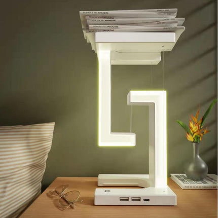 Wireless Charging Balance Lamp with Magnetic Suspension | Eye Protection Lighting for Modern Home and Office