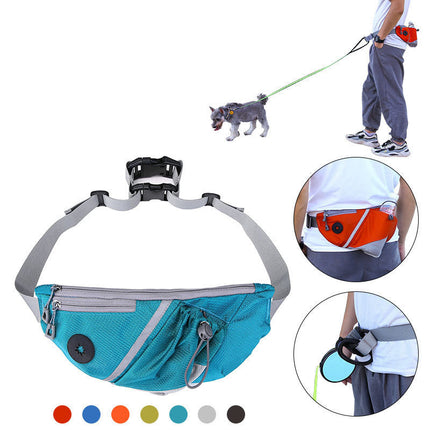 Portable Pet Training Bag with Double Buckle Design | Hands-Free Convenience for Dog Owners