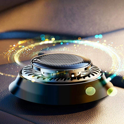 Solar Car Essential Oil Diffuser with Rotating Design | Eco-Friendly Fragrance Delivery for Odor Elimination