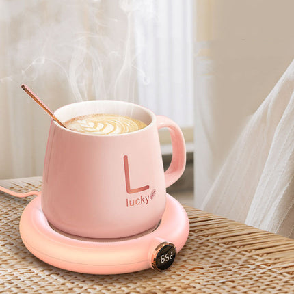 Smart Coffee Warmer Plate with USB Power for Consistent Heating | Ideal Coaster for Coffee, Tea, and Soup