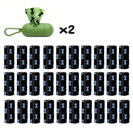 Biodegradable Dog Poop Bags with Double Thickness | Leak-Proof Design for Eco-Friendly Pet Waste Management