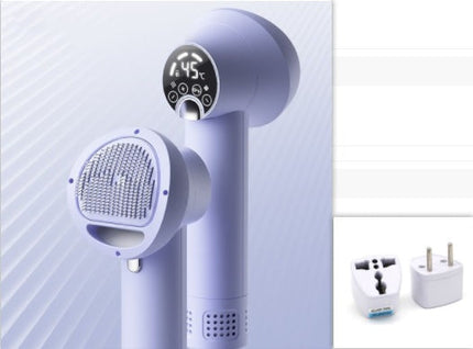 Smart Pet Hair Dryer with Integrated Blowing and Combing | Silent Operation for Stress-Free Grooming