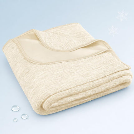 Cool Comfort | Queen Size Cooling Blanket with Q-Max >0.4 Fabric | Lightweight Summer Blanket for Hot Sleepers