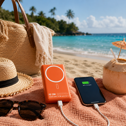 Vepine Best Power Bank | 10000mAh Portable Charger with 20W PD Fast Charging | Best Portable Power Bank for iPhone, Samsung & Android