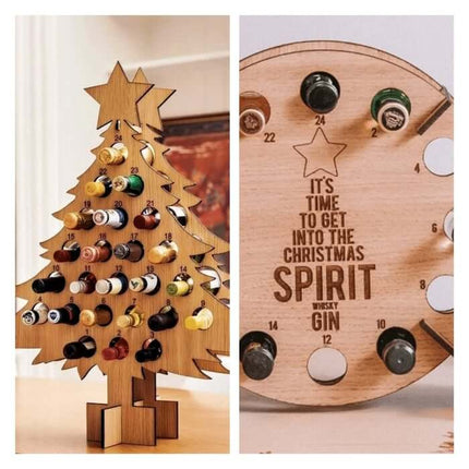 Wooden Advent Calendar for Men, Christmas Advent Calendar for Beer – image 5