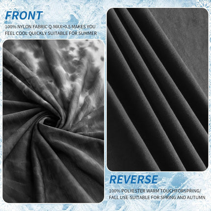 Chill Comfort | Cooling Blanket for Hot Sleepers with Arc-Chill Technology | Lightweight & Breathable Summer Throw for Travel and Outdoor Use