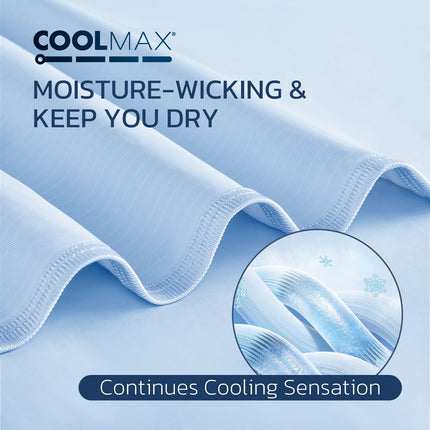 Cool Comfort | Queen Size Cooling Blanket with Q-Max >0.4 Fabric | Lightweight Summer Blanket for Hot Sleepers