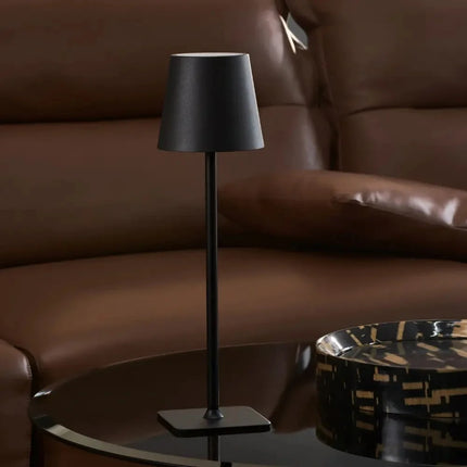 Dimmable Tall Cordless Table Lamp with Touch Control | Waterproof Design for Indoor and Outdoor Ambiance