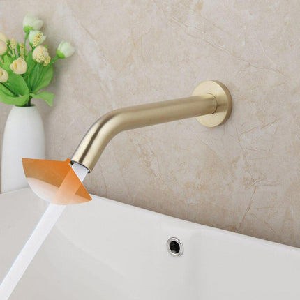 Touchless Bathroom Faucet, Wall Mounted Bathroom Sink Faucet with Sensor