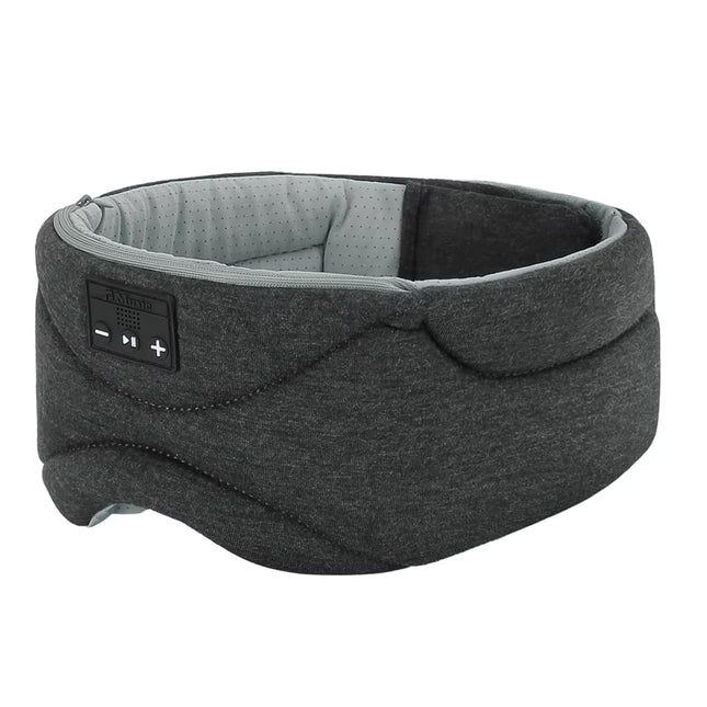 ComfortZone | Bluetooth Sleep Eye Mask with 100% Light Block & Soft Speakers | Perfect for Side Sleepers