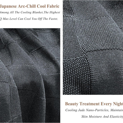 Chill Comfort | Cooling Summer Blanket with Double-Sided Cold Effect | Breathable & Lightweight for Hot Sleepers