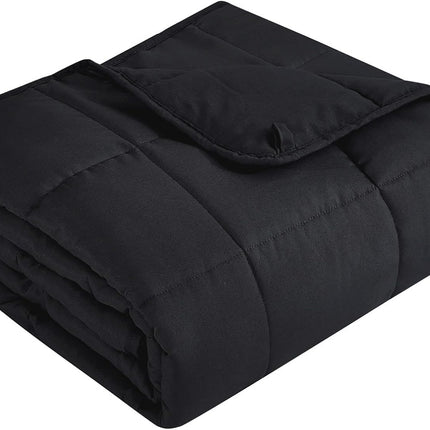 Cozy Comfort | Weighted Blanket with Cooling Microfiber | All-Season Softness for Ultimate Relaxation