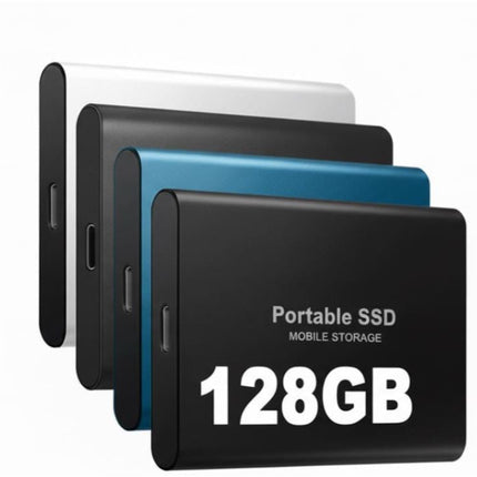 External SSD 128GB, Portable External Hard Drive with Up to 1050 MB/s for Mac and Windows