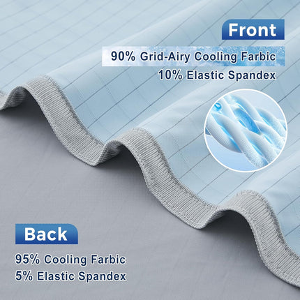 Chill Comfort | Breathable Cooling Blanket with Double-Sided Design | Lightweight Throw for Hot Sleepers and Night Sweats