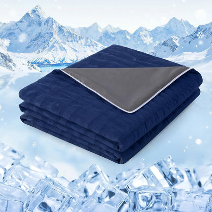 Cozy Comfort | Cooling Blanket with Double-Sided Design | Lightweight & Breathable for Hot Sleepers