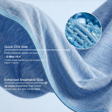 Cool Comfort | Cooling Blanket for Hot Sleepers with Q-Max > 0.4 | Lightweight, Breathable Design for a Refreshing Night's Sleep