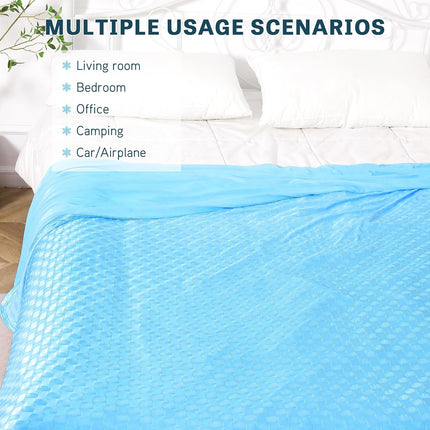 Chill Comfort | Cooling Summer Blanket with Double-Sided Cold Effect | Breathable & Lightweight for Hot Sleepers