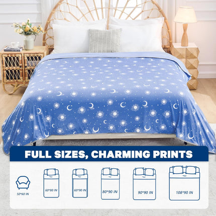 Cozy Comfort | Cooling Blanket with Double-Sided Fabric | Lightweight Summer Blanket for Hot Sleepers and Travel