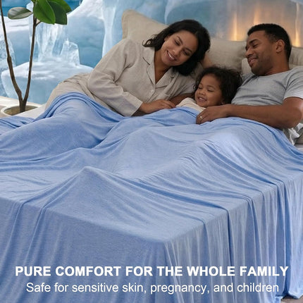 Cool Comfort | Cooling Blanket for Hot Sleepers with Q-Max > 0.4 | Lightweight, Breathable Design for a Refreshing Night's Sleep