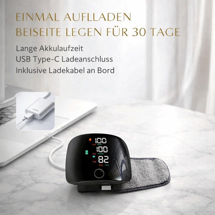 Home Blood Pressure Monitor, Wrist BP Monitor with Touch Screen – image 11