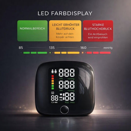 Home Blood Pressure Monitor, Wrist BP Monitor with Touch Screen – image 5