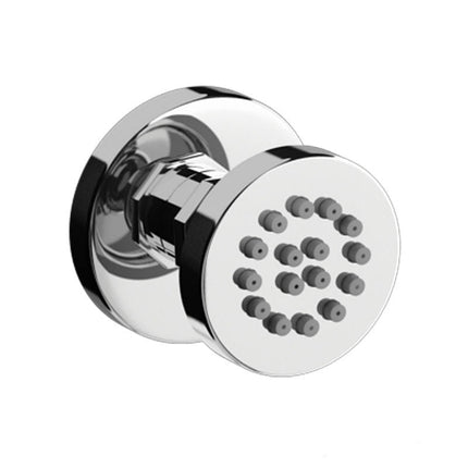 Body Shower Jets, Wall Mounted Spa Shower Fixtures in Square or Round