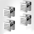 4 PCS Square