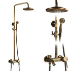 Bathtub Faucet with Hand Shower, Shower and Tub Faucet Sets with Sliding Bar – image 5