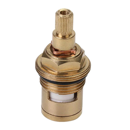 Faucet Cartridge Replacement, Brass Ceramic Disc Faucet Valve Cartridge