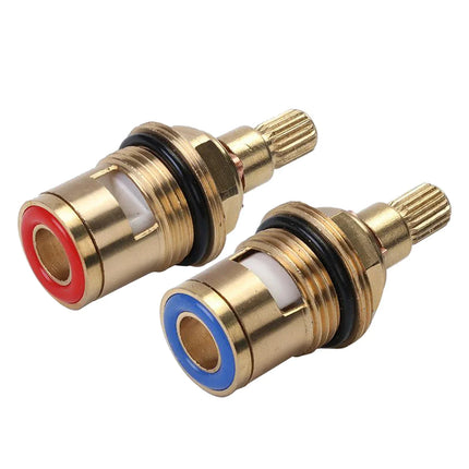 Faucet Cartridge Replacement, Brass Ceramic Disc Faucet Valve Cartridge – image 8