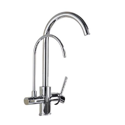 Single Hole Pull Out Kitchen Faucet with 3 Way Spray – image 9