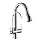 Kitchen Faucet with Sprayer, Brass Kitchen Sink Faucet – image 6