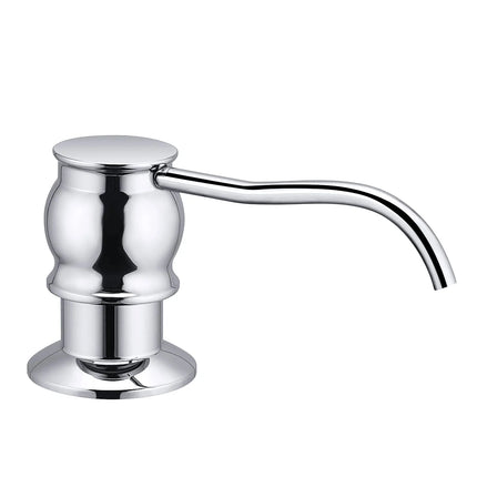 Built In Soap Dispenser with Brass Pump and 17 oz Bottle – image 8
