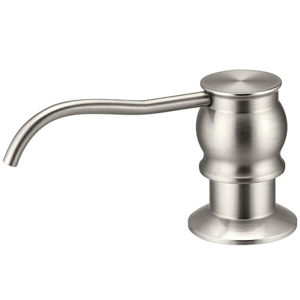 Kitchen Sink Soap Dispenser, Built In Soap Dispenser with Brass Pump and 17 oz Bottle – image 6