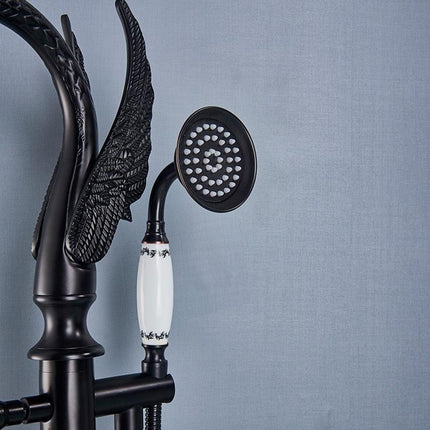 Freestanding Tub Filler, Free Standing Tub Faucet for Hot and Cold Water
